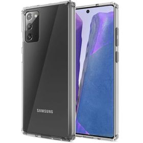 Ceponya Galaxy Note 20 Köşeleri Airbagli Antişok Tamamen Şeffaf Kılıf