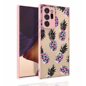 Ceponya Galaxy Note 20 Ultra Desenli Kamera Korumalı Parlak Nora Kapak Kılıf