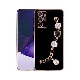 Ceponya Galaxy Note 20 Ultra El Tutamaçlı Kamera Korumalı Taka Silikon Kapak Kılıf