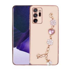 Ceponya Galaxy Note 20 Ultra El Tutamaçlı Kamera Korumalı Taka Silikon Kapak Kılıf