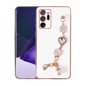 Ceponya Galaxy Note 20 Ultra El Tutamaçlı Kamera Korumalı Taka Silikon Kapak Kılıf