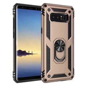 Ceponya Galaxy Note 8 Yüzüklü Standlı Manyetikli Armor Zırh Kılıf