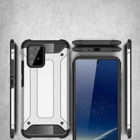 Ceponya Galaxy S10 Lite Galaxy A91 Armor Hybrid Ultra Koruma Zırh Kılıf