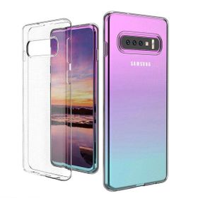Ceponya Galaxy S10 Plus Kamera Korumalı Süper Silikon Kapak Kılıf