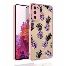 Ceponya Galaxy S20 Fe Desenli Kamera Korumalı Parlak Nora Kapak Kılıf