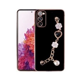 Ceponya Galaxy S20 FE El Tutamaçlı Kamera Korumalı Taka Silikon Kapak Kılıf