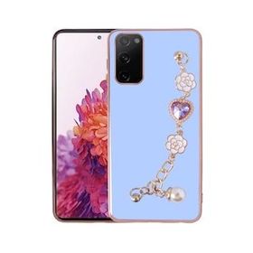 Ceponya Galaxy S20 FE El Tutamaçlı Kamera Korumalı Taka Silikon Kapak Kılıf