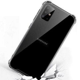 Ceponya Galaxy S20 Plus Köşeleri Airbagli Anti Şok Şeffaf Zırh Kılıf