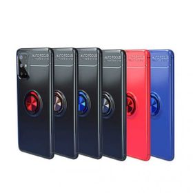 Ceponya Galaxy S20 Plus Yüzüklü Standlı Manyetikli Kalite Silikon Kılıf