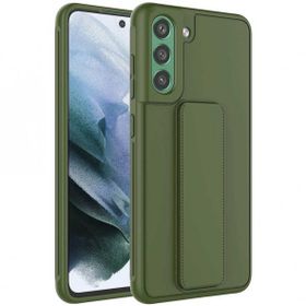 Ceponya Galaxy S21 FE Qstand Kapak Kılıf