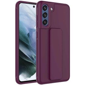 Ceponya Galaxy S21 FE Qstand Kapak Kılıf