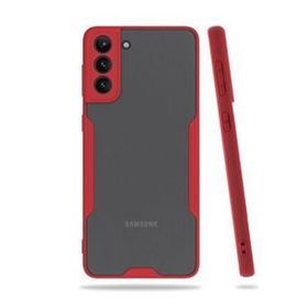 Ceponya Galaxy S21 Plus Arkası Şeffaf Ultra İnce Tasarım Kapak Kılıf