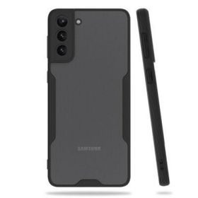 Ceponya Galaxy S21 Plus Arkası Şeffaf Ultra İnce Tasarım Kapak Kılıf