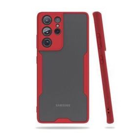 Ceponya Galaxy S21 Ultra Arkası Şeffaf Ultra Ince Tasarım Kılıf