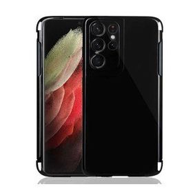 Ceponya Galaxy S21 Ultra Kalem Bölmeli Süper Silikon Kapak Kılıf