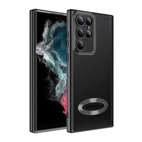 Ceponya Galaxy S22 Ultra Kamera Korumalı Logo Gösteren Omega Kapak Kılıf