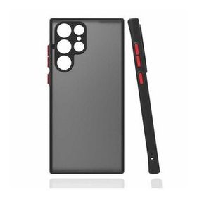 Ceponya Galaxy S22 Ultra Mat Yüzey Kamera Korumalı Silikon Kılıf