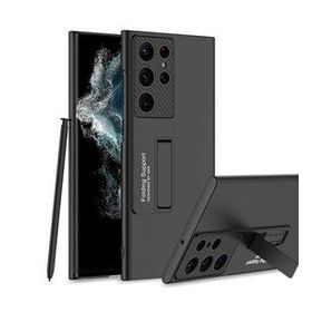 Ceponya Galaxy S22 Ultra Standlı Ays Kapak Kılıf