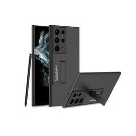 Ceponya Galaxy S22 Ultra Standlı Ays Kapak Kılıf