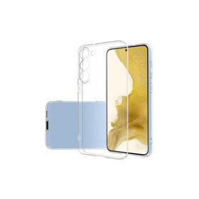 Ceponya Galaxy S23 Plus İnce ve Esnek Şeffaf Süper Silikon Kılıf