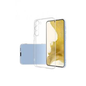 Ceponya Galaxy S23 Plus İnce ve Esnek Şeffaf Süper Silikon Kılıf
