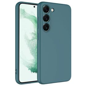 Ceponya Galaxy S23 Plus Lansman Tasarım İç Yüzeyi Kadife Silikon Kılıf