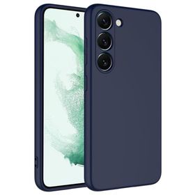 Ceponya Galaxy S23 Plus Lansman Tasarım İç Yüzeyi Kadife Silikon Kılıf