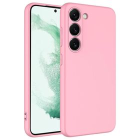 Ceponya Galaxy S23 Plus Lansman Tasarım İç Yüzeyi Kadife Silikon Kılıf