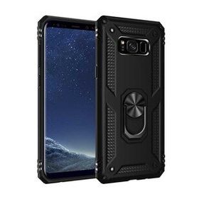 Ceponya Galaxy S8 Plus Yüzüklü Standlı Manyetikli Armor Zırh Kılıf