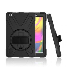 Ceponya Galaxy Tab A 8.0 2019 T290 Askılı Stantlı Zırh Tablet Kılıf