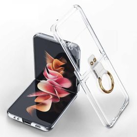 Ceponya Galaxy Z Flip 3 Yüzüklü Kıpta Kapak Kılıf