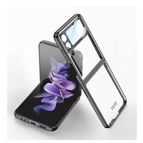 Ceponya Galaxy Z Flip 4 Kıpta Lensli Kapak Kılıf