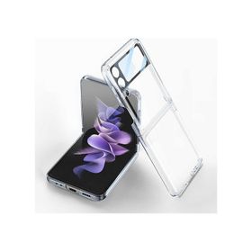 Ceponya Galaxy Z Flip 4 Kıpta Lensli Kapak Kılıf