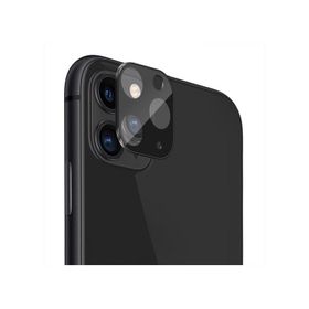 Ceponya iPhone 11 Pro Max - 11 Pro 3D Metal Kamera Koruyucu