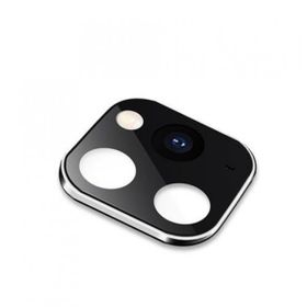 Ceponya iPhone 11 Pro Max - 11 Pro 3D Metal Kamera Koruyucu