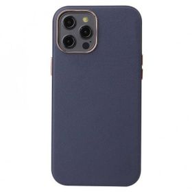Ceponya iPhone 12 Pro Eyzi Deri Kamera Çıkıntılı Kapak Kılıf
