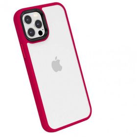 Ceponya iPhone 12 Pro Parmak izi yapmayan Şeffaf Kamera Korumalı Kılıf