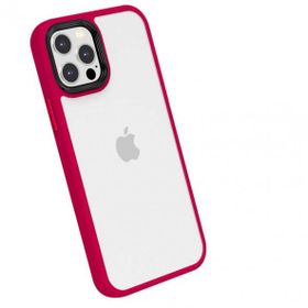 Ceponya iPhone 12 Pro Parmak izi yapmayan Şeffaf Kamera Korumalı Kılıf