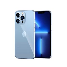 Ceponya iPhone 13 Pro Blok Sert Arka Yüzey Yumuşak Kenar Silikon Kılıf
