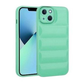 Ceponya iPhone 14 Kamera Korumalı Airbagli Dikişli Silikon Kılıf