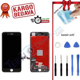Ceponya İphone 7 Plus Dokunmatik Siyah Lcd Ekran