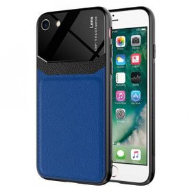 Ceponya İphone 8 Kılıf Deri Görünümlü Emiks Kapak
