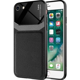 Ceponya İphone Se 2020 Kılıf Deri Görünümlü Emiks Kapak