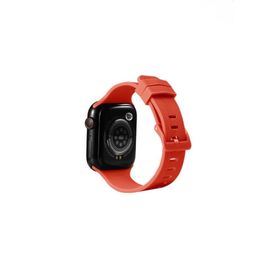 Ceponya ​​​​KRD-23 Apple Watch Ultra 49 mm Renkli Silikon Kordon
