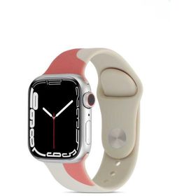 Ceponya KRD-62 Apple Watch Ultra 49 mm Suya Dayanıklı Renkli Desenli Silikon Kordon