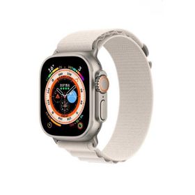 Ceponya KRD-74 Apple Watch 7 45 mm Renkli Hasır Tokalı Kordon