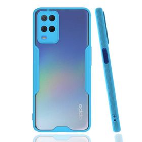 Ceponya Oppo A54 4g Kılıf Kamera Korumalı Arkası Şeffaf Silikon