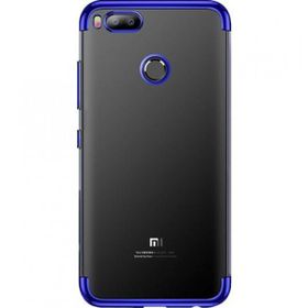 Ceponya Xiaomi Mi 5x / A1 Köşeleri Renkli İnce Şeffaf Kılıf