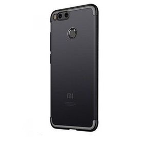 Ceponya Xiaomi Mi 5x / A1 Köşeleri Renkli İnce Şeffaf Kılıf