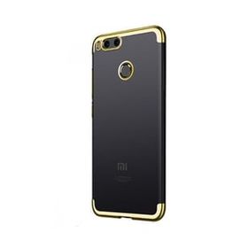Ceponya Xiaomi Mi 5x / A1 Köşeleri Renkli İnce Şeffaf Kılıf